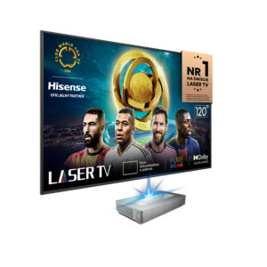 Hisense PM100 – 120″ Ultra High‑Definition Ambient Light Rejecting Screen
